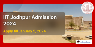 IIT Jodhpur Admission 2024 Open for PG Diploma in Data Engineering; Apply till January 5
